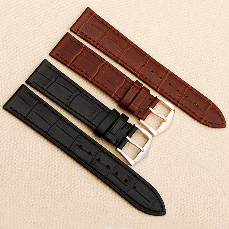 Men'S Accessories Cartier - Pulseira de relógio de couro fino