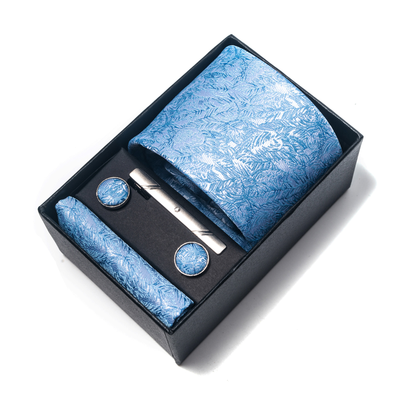 Venda quente 8 cm gravata lenç - Neck Tie Set Box avaliação e preço