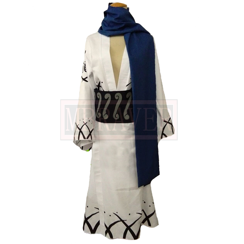 Samurai ryuma azul branco quim - Men'S Kimono Accessories avaliação e preço